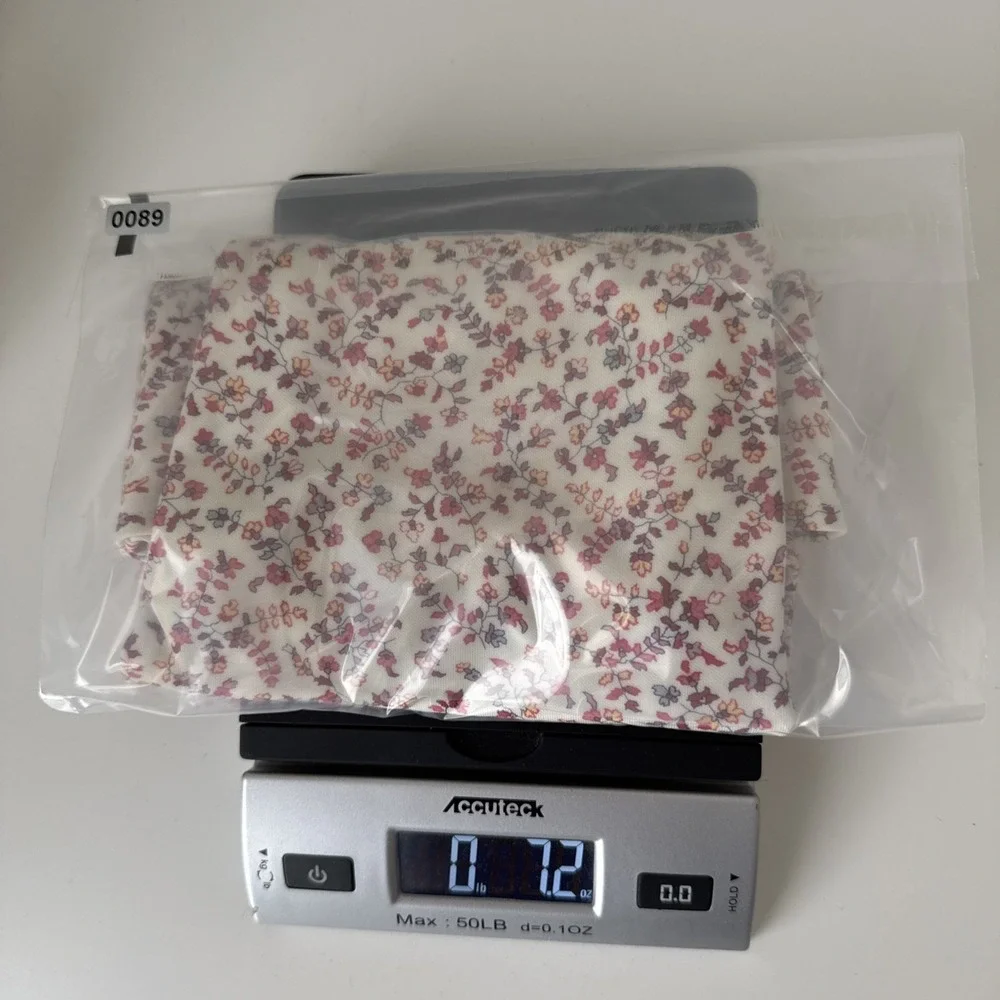 Vintage Y2K The Limited Mini Skirt‎ Womens Medium Pink Cream Floral Cottagecore